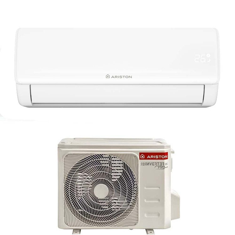 Ariston Monosplit-Klimagerät NEVIS NET, Wandgerät, WLAN – Außengerät R32 3,5 kW, Innengerät 12000 BTU 4213068