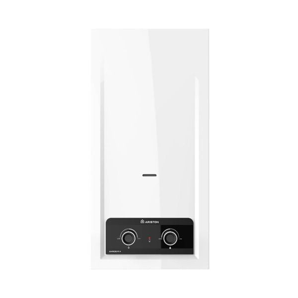 Ariston Gaswarmwasserbereiter offene Kammer Akros R X 11 Liter Erdgas oder LPG 4332009