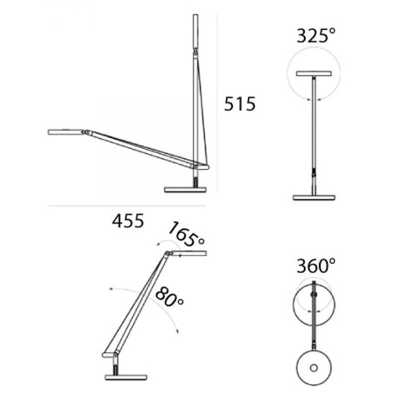 Artemide Demetra Micro Tischleuchte 6 W – Art.-Nr. ARM 1747010A