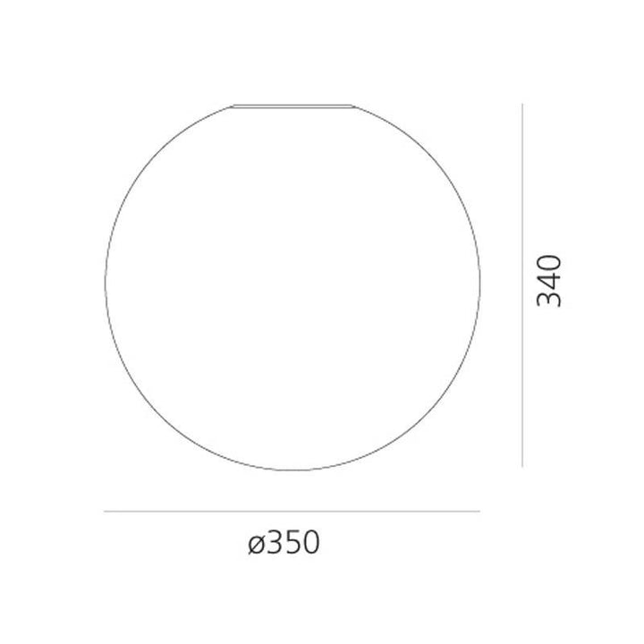 Artemide Dioscuri 350 E27 Wand- oder Deckenleuchte