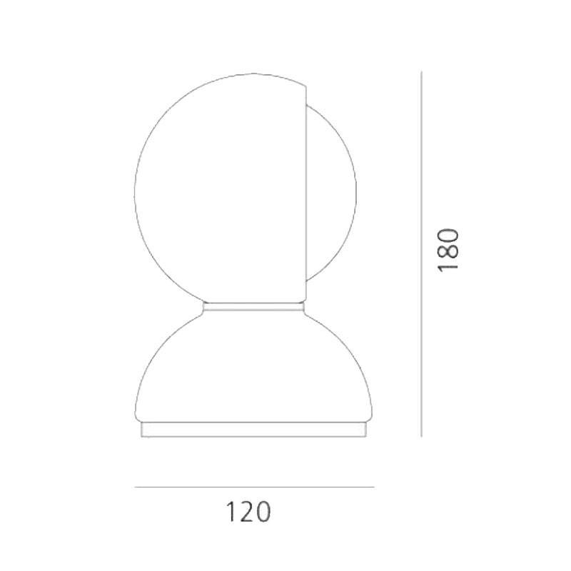 Artemide Eclisse Tischleuchte 220 V