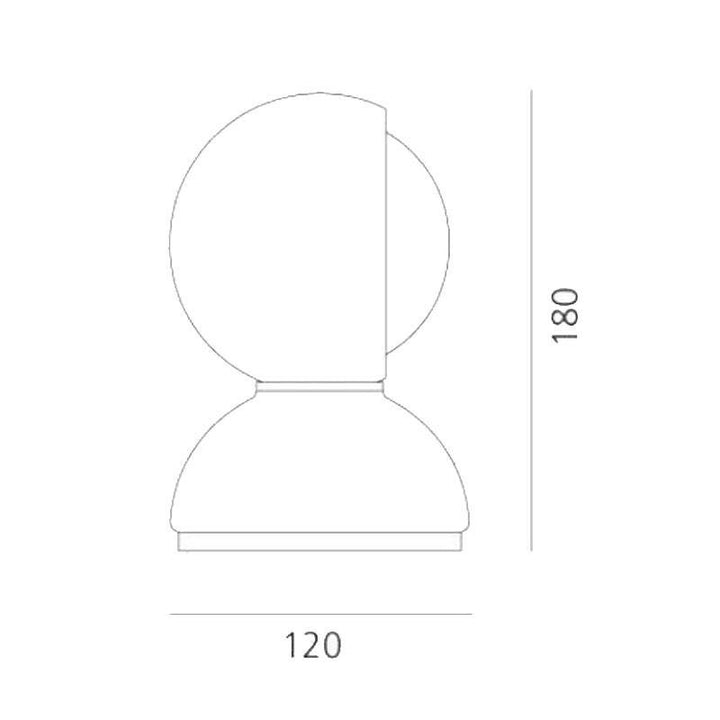 Artemide Eclisse Tischleuchte 220 V