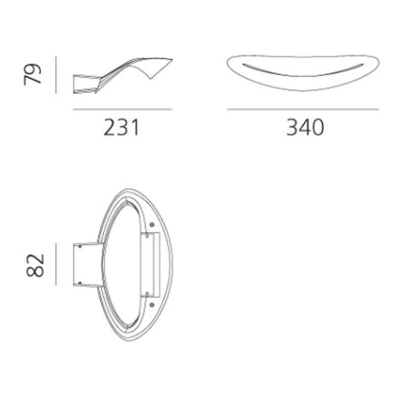 Artemide Mesmeri LED Wandleuchte 27 W
