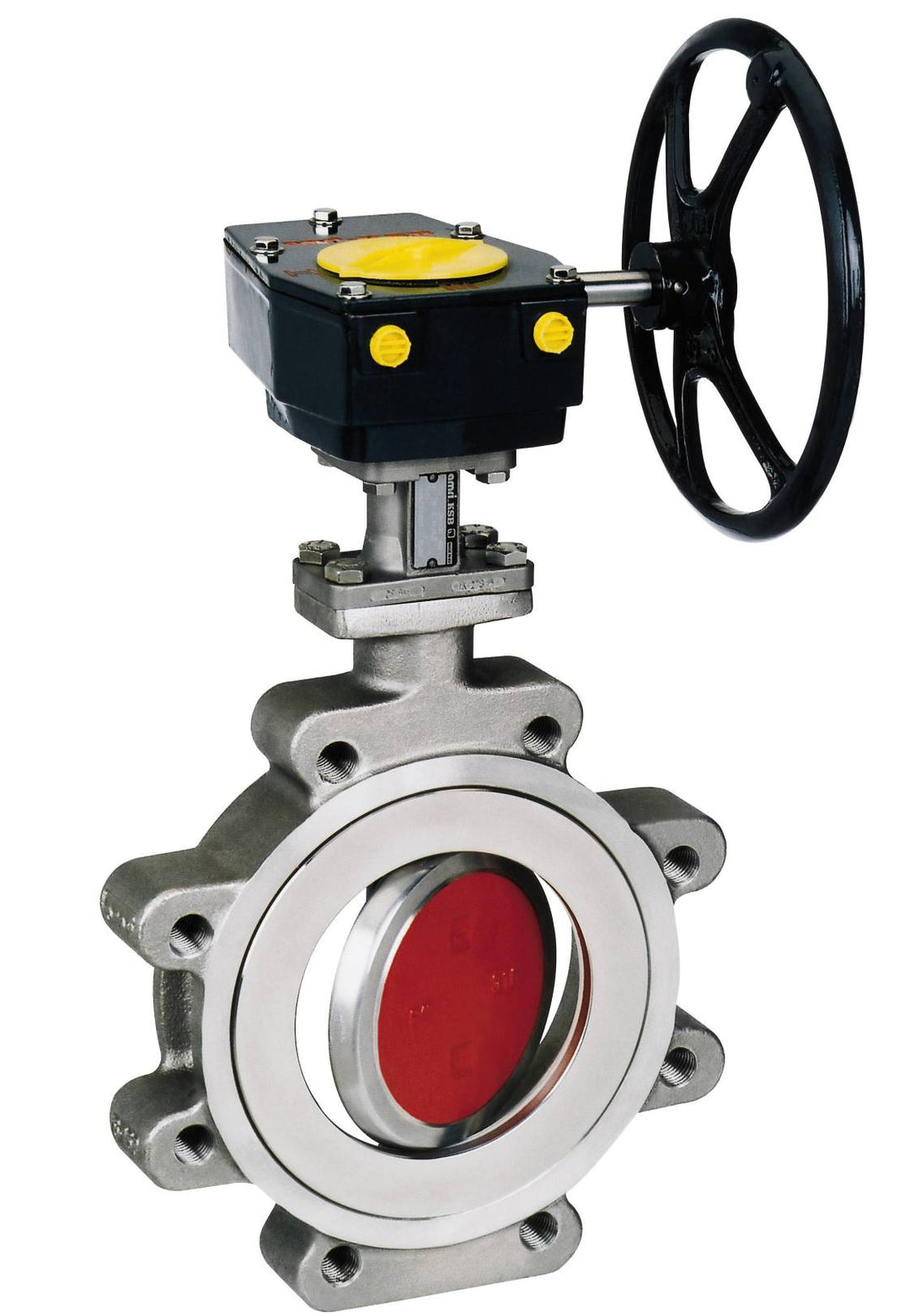 KSB Absperrklappe DANAIS 150,DN400,MR100 Gehäuse mit Gewindeflanschaugen, PN10 - Art. 42098584