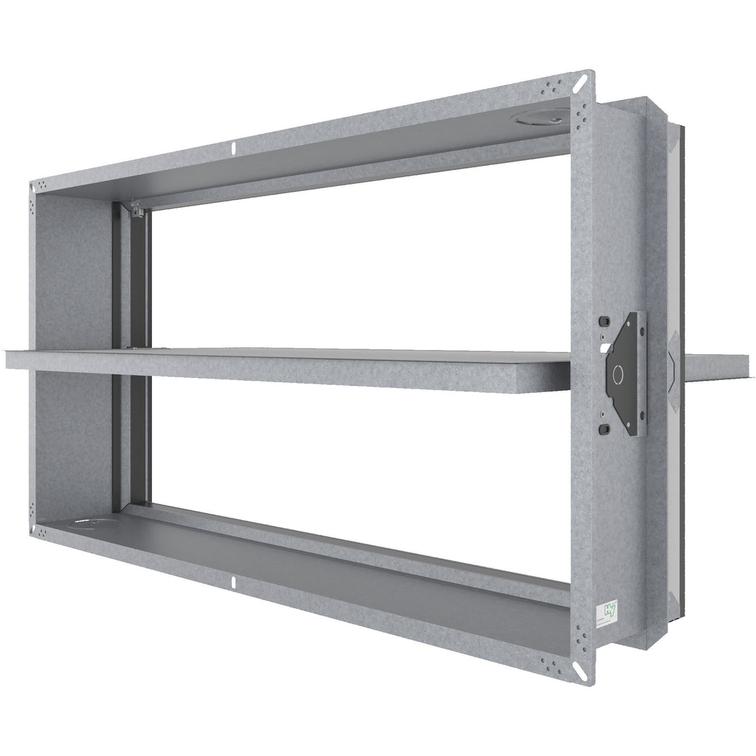 Wildeboer FK90 Brandschutzklappe, Baureihe FK92 mit Einbaurahmen ER2 zum Einbau in massiven Wänden und Decken - Art. 