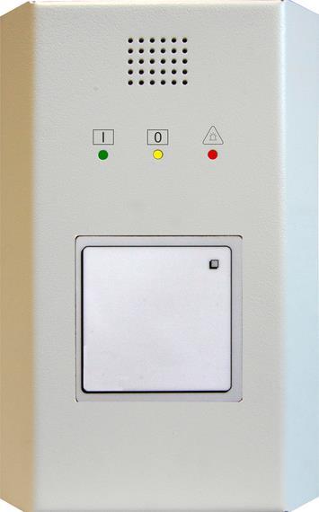 ABI-Sicherheitssysteme Tagalarmgerät TAG 1000-ID - 12 V-Ausführung, AP-Metallgehäuse, weiß - Art. 88600020
