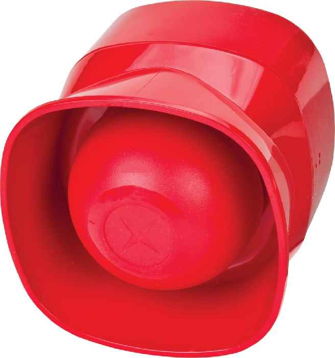 Hertek Starktonsirene Symphoni (rot, Mehrton, IP21C, 120dB(A)) - Art. BRT614