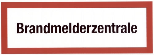 LST-MEP Brandmeldetechnik Hinweisschild BMZ BME/BMZ - Art. 249041