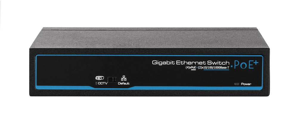 ABUS ABUS ITAC10100 4-Port PoE Gigabit Switch - Art. ITAC10100