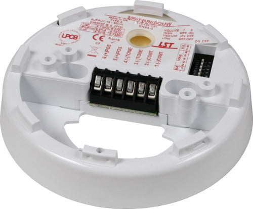 LST-MEP Brandmeldetechnik Sirene/FS/200PI/weiß 200/FBRI/SOUW - Art. 355115