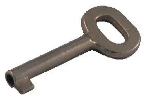 Hekatron Brandschutz Ersatzschlüssel aus Metall für DKT 01 und DKT 02 - Art. 30-6800093-01-01