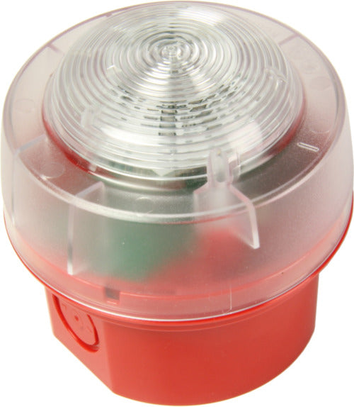 LST-MEP Brandmeldetechnik Blitzleuchte/WM65/DC/rt/kl/ws/WC CWST-RW-W5 - Art. 356087