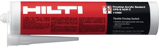 Hilti - Brandschutzsysteme Hilti CFS-S ACR Brandschutzacryl - Art. 