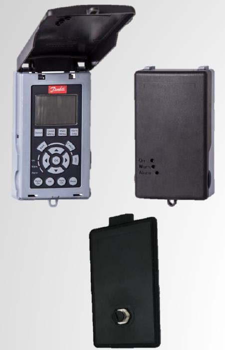 Danfoss Outdoor Bedienteil-Anbausatz(IP65) mit 10m M12 Verbindungskabel -Art. 134B5225