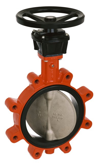 KSB Absperrklappe BOAX-SF,Gewindeflansch Getriebe MA12, PN10/16 DN100, EPDM -Art.42096727