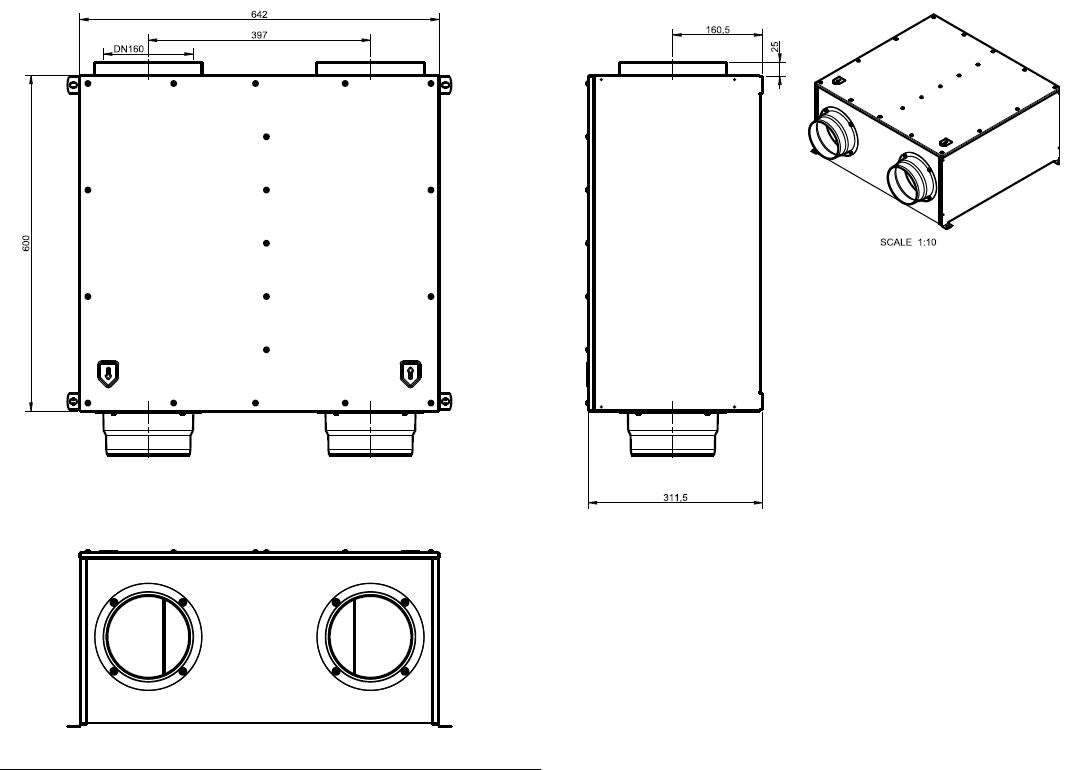 Wolf SD-Modul DN160 CWL-F-300 Exc. -Art.2577606