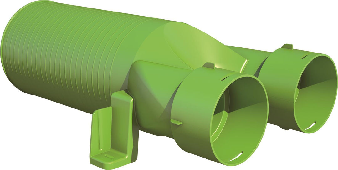 Wolf Anschlussteil DN125, 75mm, l=325mm, 180° -Art.2577881
