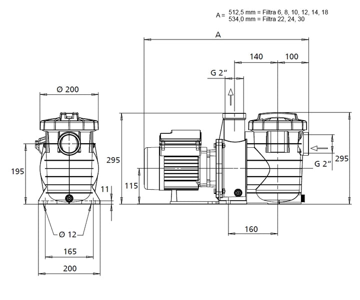 KSB Umwälzpumpe Filtra N 24 E 1x230V 50Hz IE2 -Art.48020331