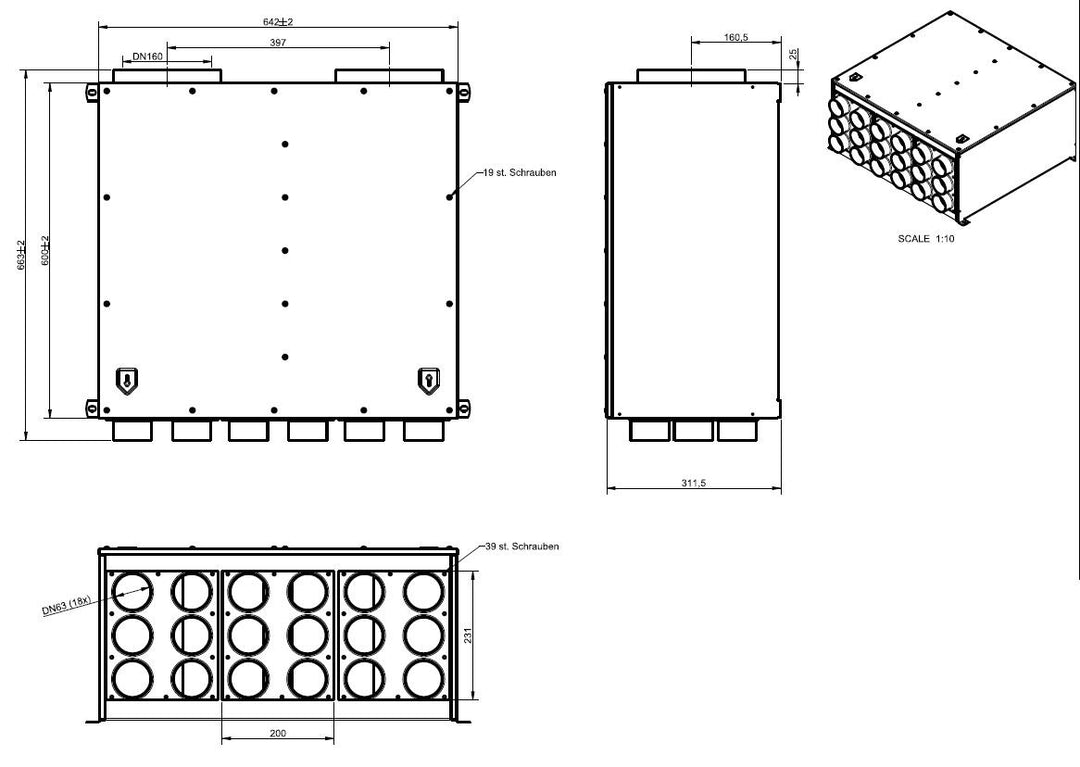 Wolf SD+LV-Modul DN 63 CWL-F-300 Ex -Art.2577842