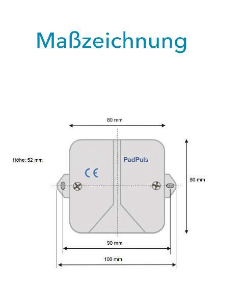 Sensus AMR-Systeme M-Bus PadPuls M2 Mbus Slaves 2 Kanal 1,35 Ah-Batterie