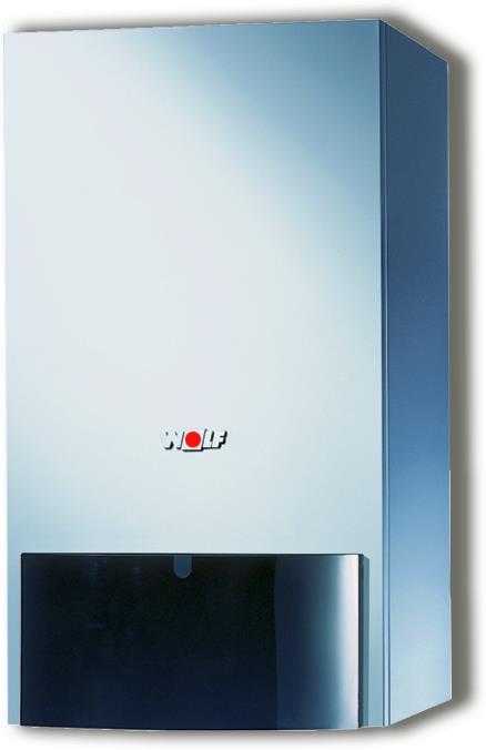 Wolf  Gasheizwert-Heiztherme CGU-2-10 mit HE-Pumpe, Ausführung Erdgas LL -Art. 8616110