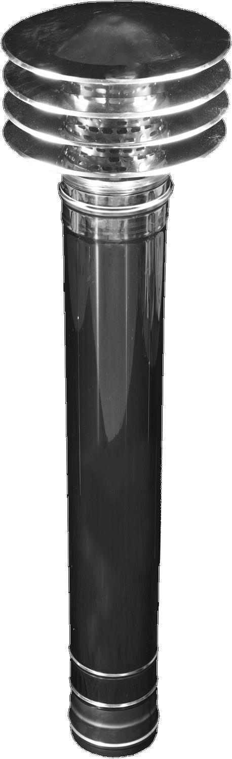 Wolf Außenluftturm DN160 -Set Lammellenhaube -Art.2577927