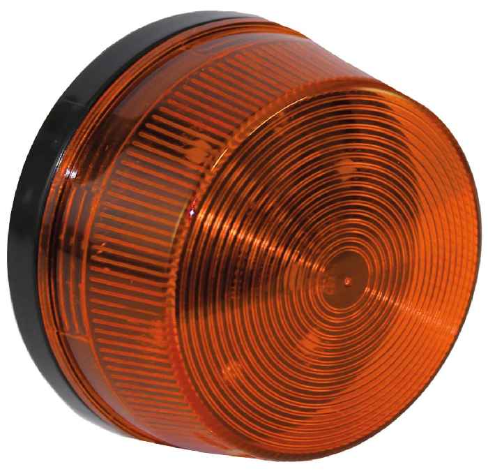 Hertek Signalleuchte orange/gelb/bernstein, 24V (für FSD-Säulenmontage) - Art. BWP544O