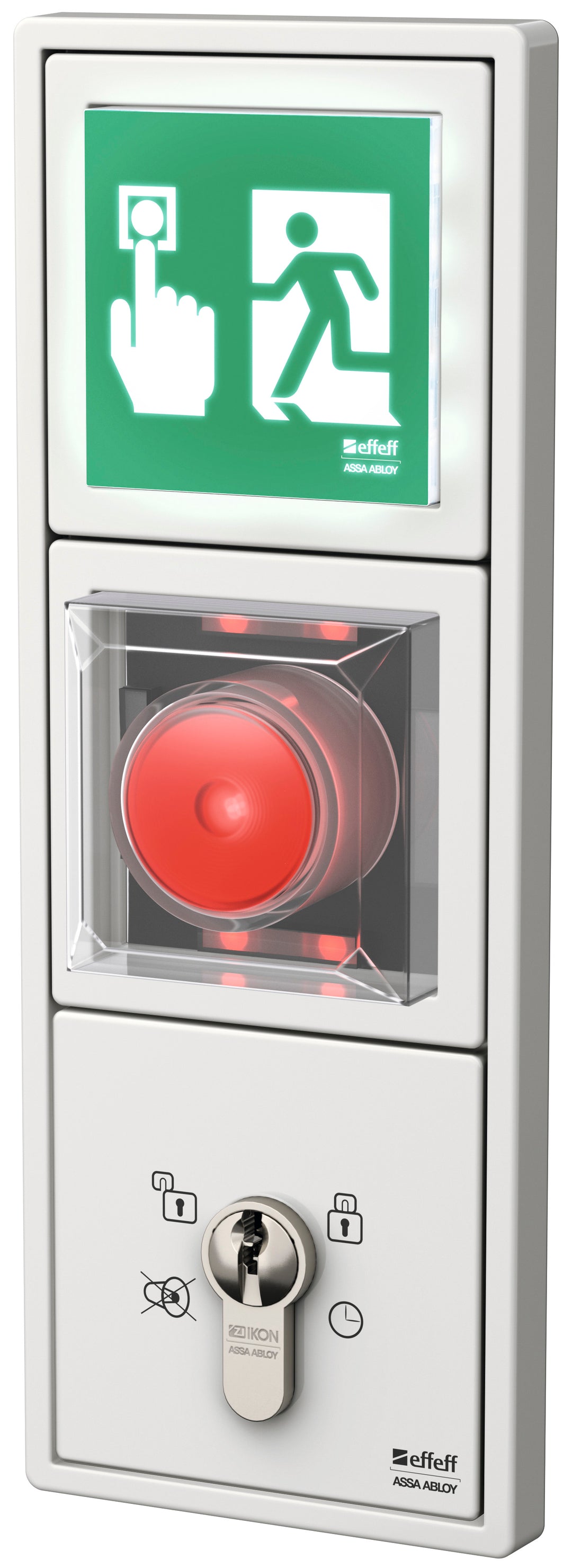ASSA ABLOY Sicherheitstechnik effeff Kompakt - Fluchttürsteuerterminal - Art. effeff 1385-11B6--0400
