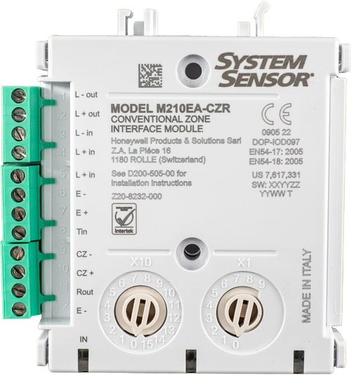 LST-MEP Brandmeldetechnik Grenzwertmeldermodul/200API M210EA-CZR - Art. 249437