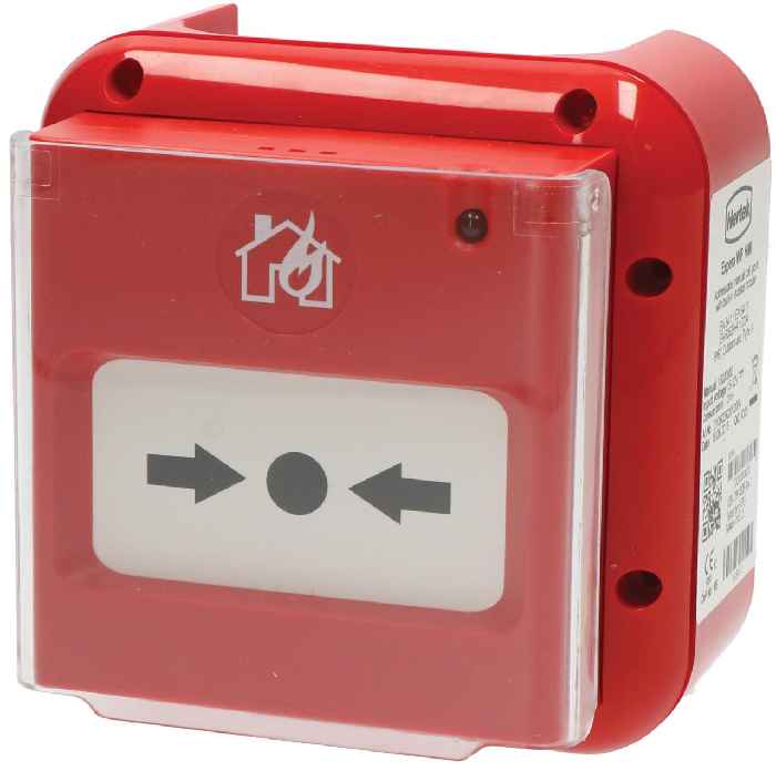 Hertek Expera WP HMi Handmelder, rot, IP67 - Art. ELS012