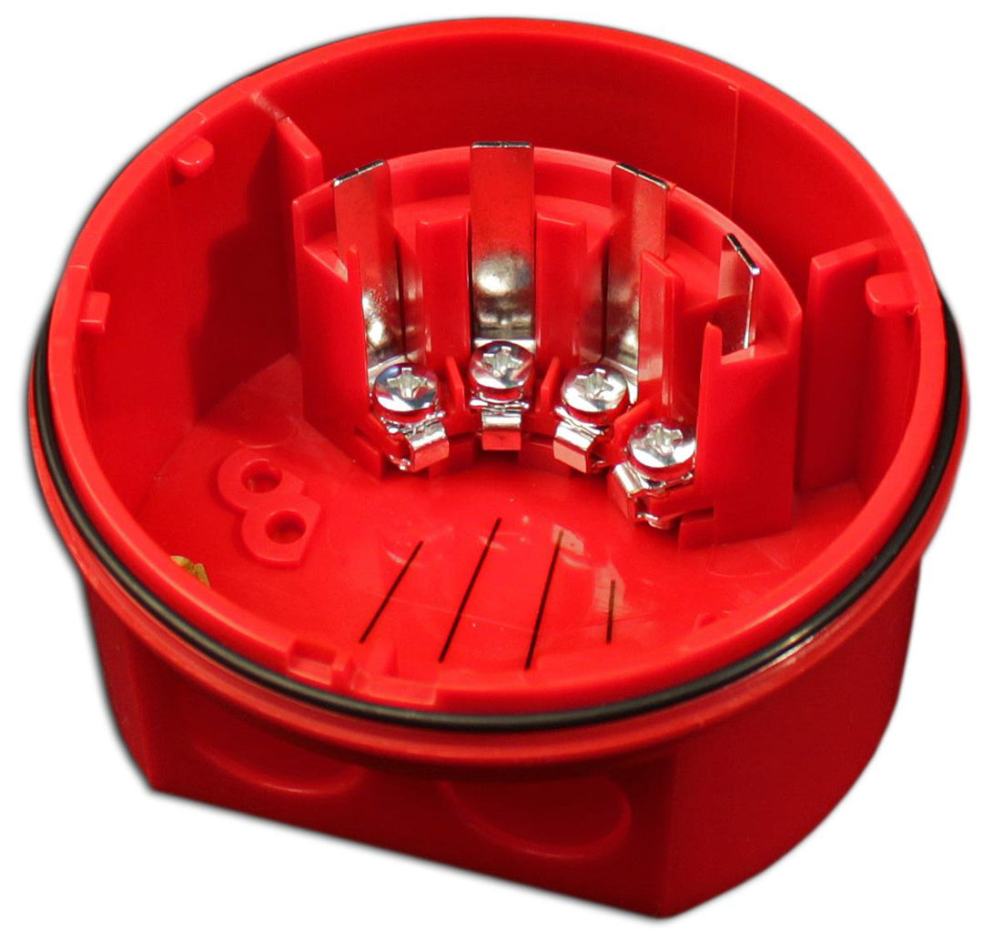 NSC Sicherheitstechnik PG-Sockel für Produktreihe "SONOS" - rot - Art. B07091-00