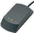ABI-Sicherheitssysteme Einlernleser ADMITTO-A-2000-D 125 kHz - USB-CDC, Tischausführung, Farbe RAL7015 - Art. 11159225