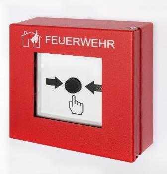 SeTec Handfeuermelder "Feuerwehr + Haus / Flamme" - Art. B20320