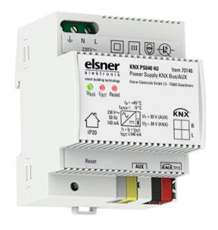 Elsner Elektronik Gebäudeautomation Spannungsversorgung KNX PS640 4U - Art. 70146