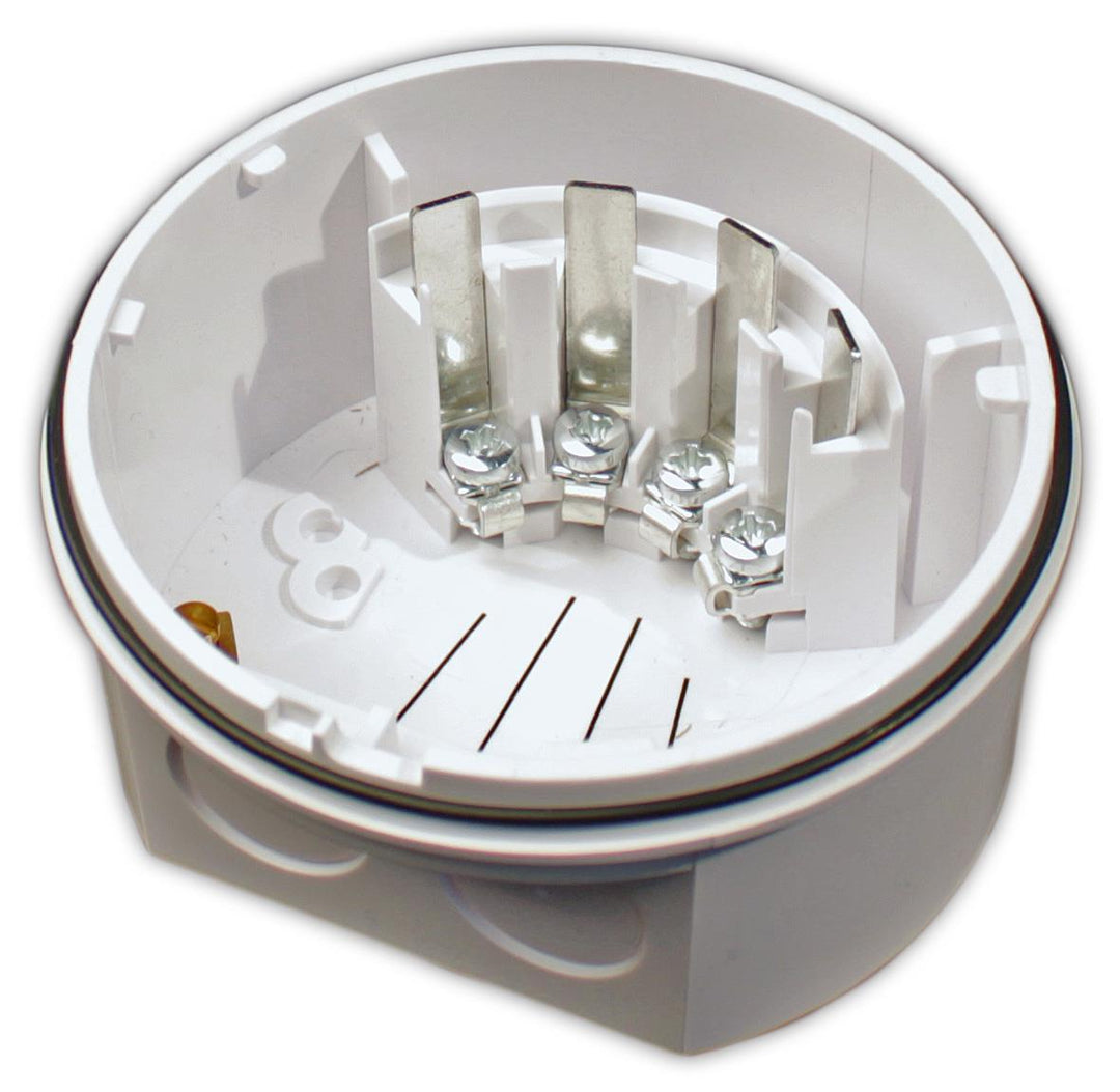 NSC Sicherheitstechnik PG-Sockel für Produktreihe "SONOS" - weiß - Art. B07091-01