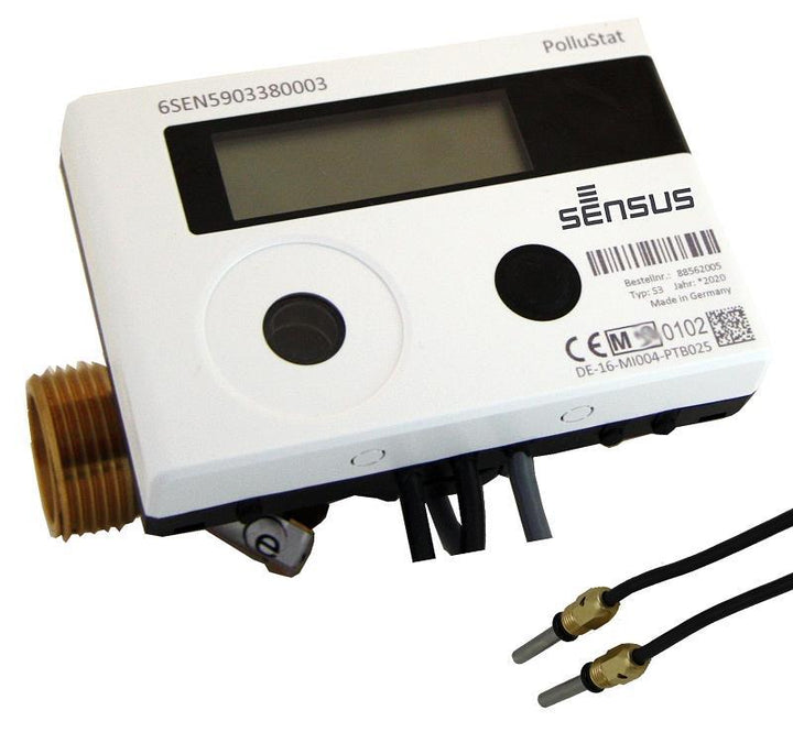 Sensus Kompaktkältezähler US-Zähler KMZ PolluStat qp 2,5 B DN20 L:130 AG1" PN16 45/5,2 wMBus