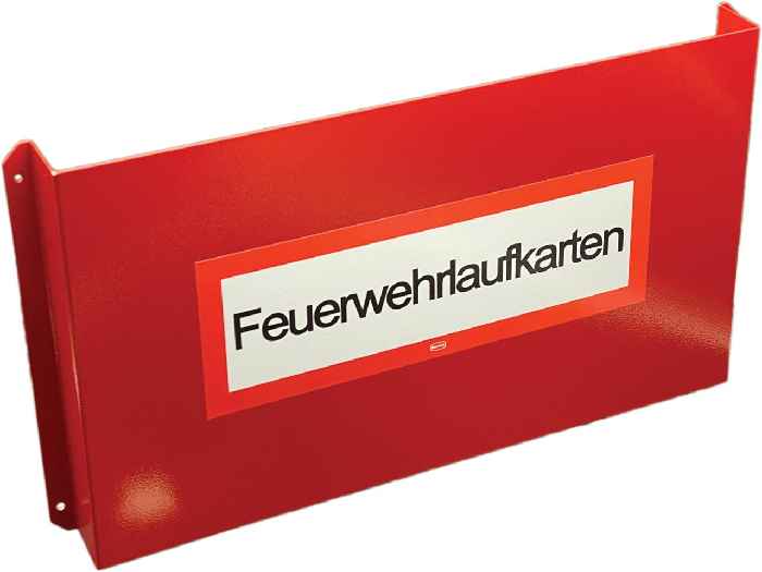 Hertek Feuerwehrlaufkartendepot A3 (für 100 Laufkarten, Metall) - Art. BWP507