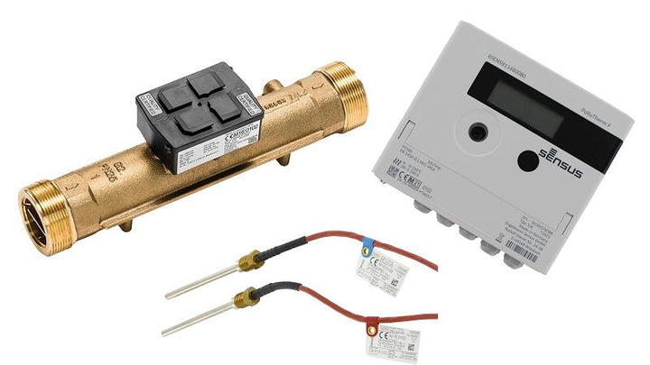Sensus Kombinierter WMZ PoThF-Set PF130 Qp 10 B DN40 L:200 AG2" PN16 100/6,0 wM-Bus