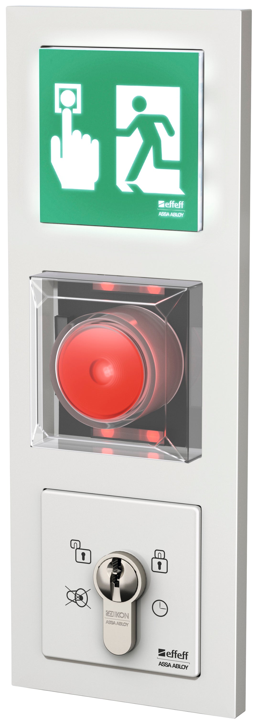 ASSA ABLOY Sicherheitstechnik effeff Kompakt - Fluchttürsteuerterminal Offline - Art. effeff 1384-11B2--0400