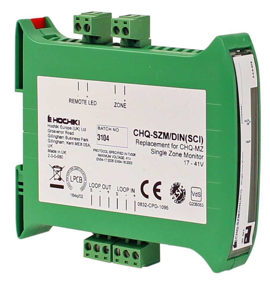 NSC Sicherheitstechnik Zweifach-Linienmodul CHQ-FTM(DIN) - Art. B02429-01