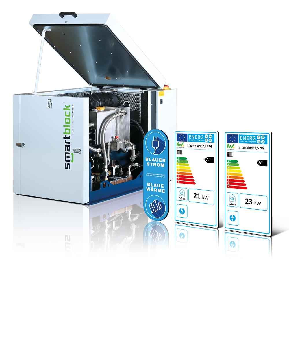 KW Energie smartblock 7,5 Erdgas (NG) -Art. A10210