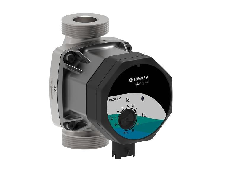 Lowara Z-Pumpe ecocirc S 20-4/150 N L:150 G1 1/4" PN10 max. H:4m 24W