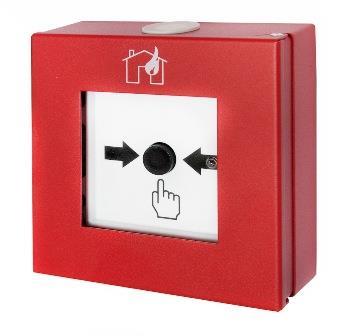 SeTec Handfeuermelder "Haus / Flamme" - Art. B20310