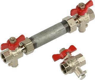 Sensus Kombinierter WMZ MID-Erstausrüster-Set DN20 L:130 AG1" PN16 45/5,2