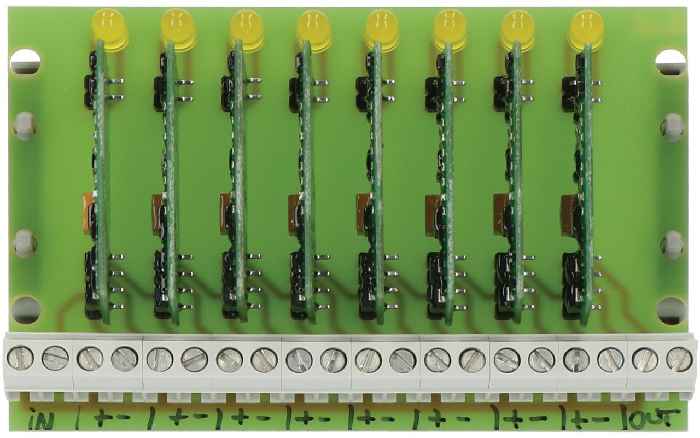 Hertek XP95 8-fach Isolator, Einbaumodul - Art. BIM315