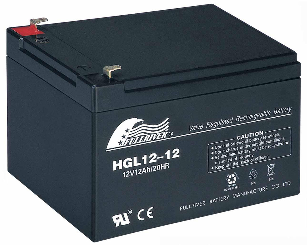 NSC Sicherheitstechnik Notstrom-Akku - 12 V / 12 Ah - Art. X95200-12