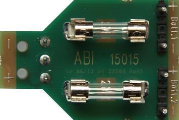 ABI-Sicherheitssysteme Anschlussbaugruppe für 2 Batterien - Passend für NLT 13013, 1509 - Art. 15015