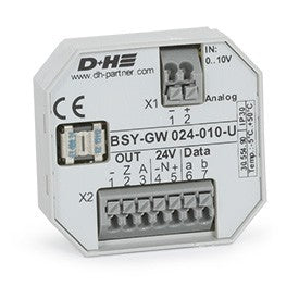 D+H Mechatronic Gateway 0-10 V DC auf BSY+ - BSY-GW 024-010-U - Art. 30.554.90