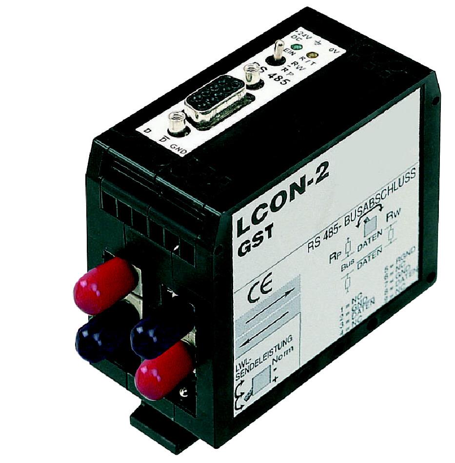 NSC Sicherheitstechnik ARCNET-LWL-Konverter LCON-2 / optisch 2-kanalig - Art. B01550-02
