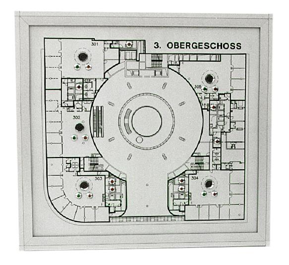 NSC Sicherheitstechnik Tableau - 400x300x60 mm - Art. B09100-01